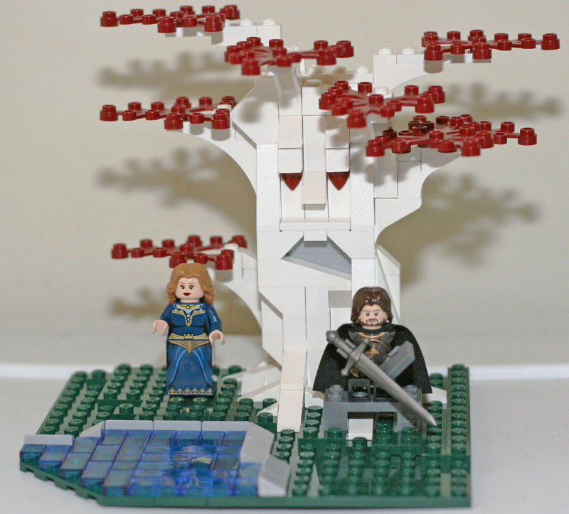 Illustration for article titled Bran the Builder would be envious of these GoT Lego displays